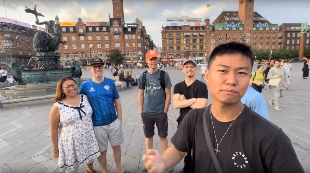 Action Christianity gathering in RÃ¥dhuspladsen