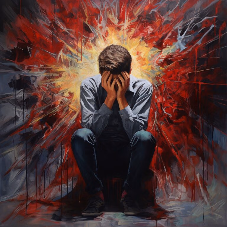 ai generated, boy, sad