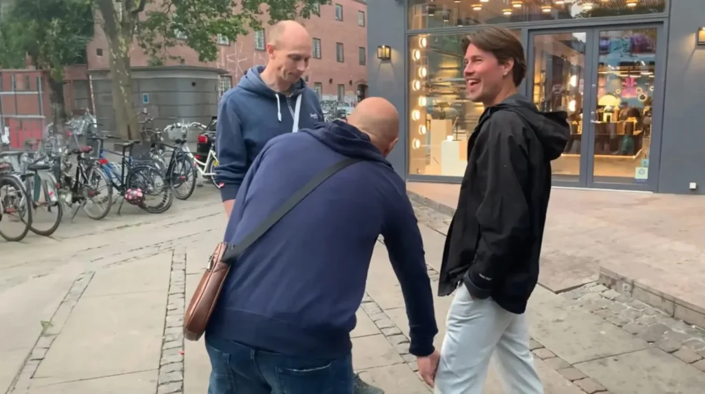 Action Christianity healing of a young man's knee